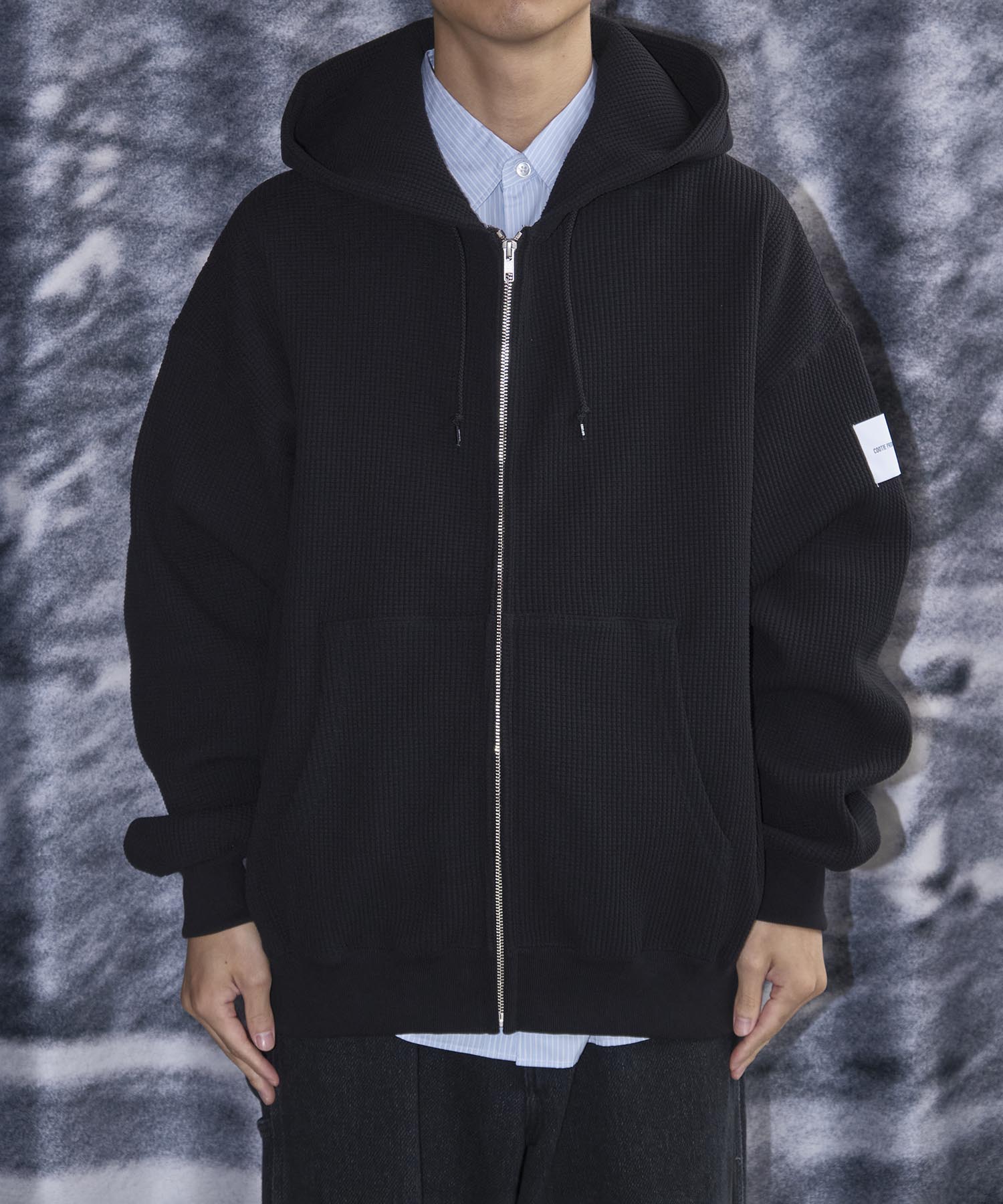 N/C Waffle Zip Hoodie COOTIE PRODUCTIONS