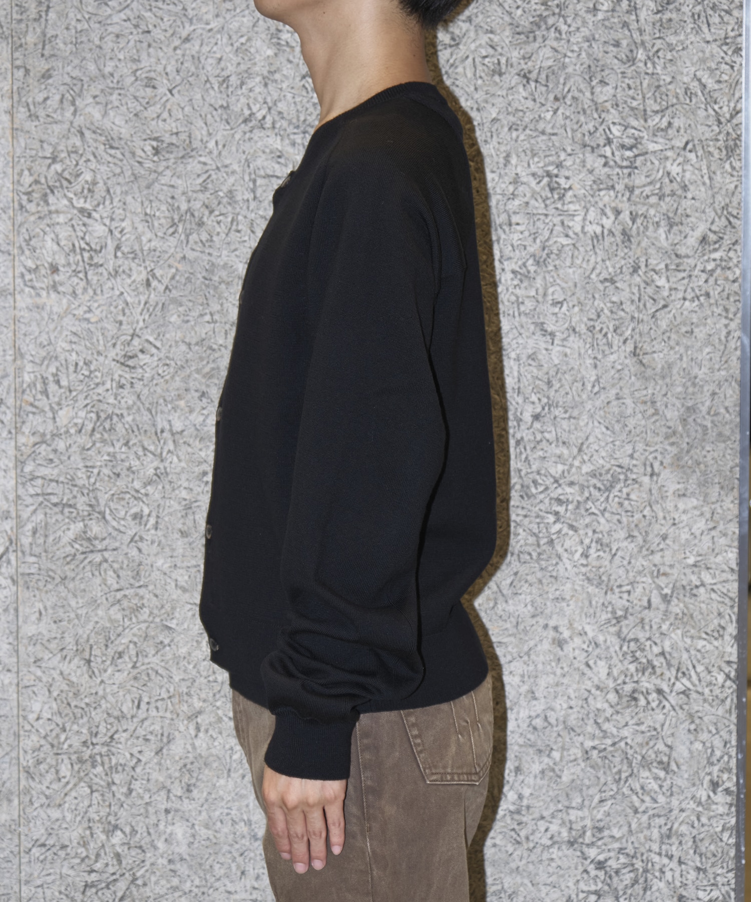 DOUBLE LAYERD SWEATER NVRFRGT