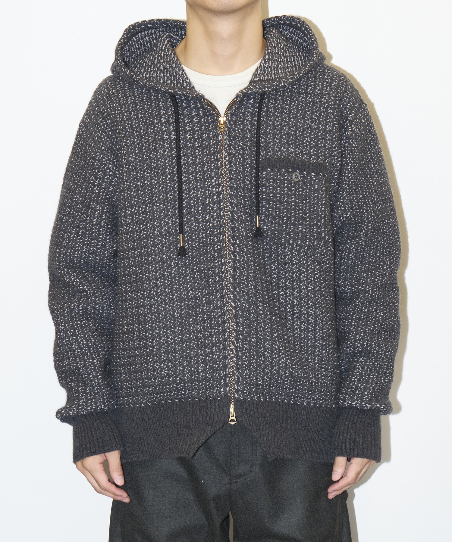 TRIBE WEAVING HOODIE STEAF