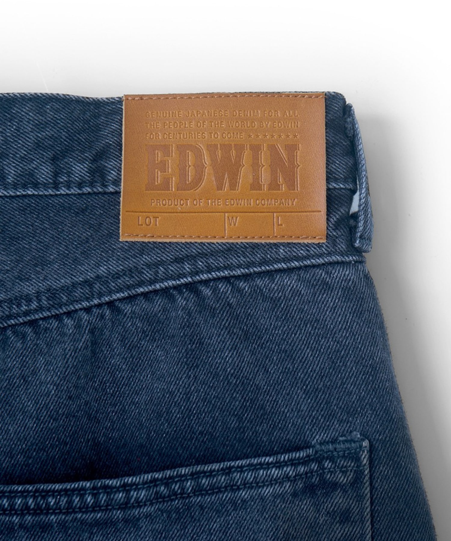 FRESH MAN DENIM WIDE PANTS by EDWIN USED refomed