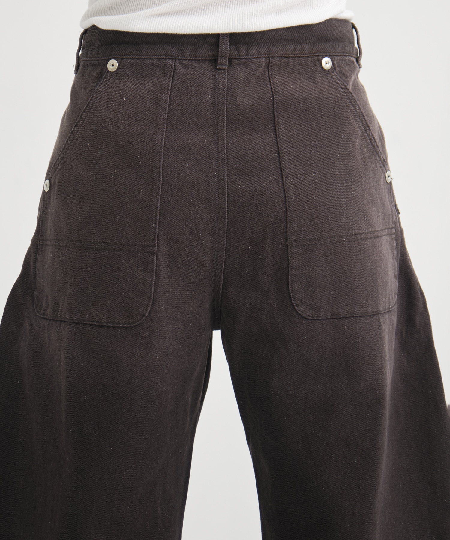 CURVED LEG JEANS CONZ