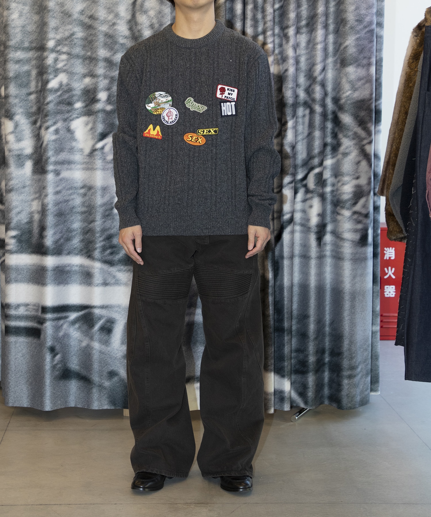 3D TWISTED MOTO JEANS NVRFRGT