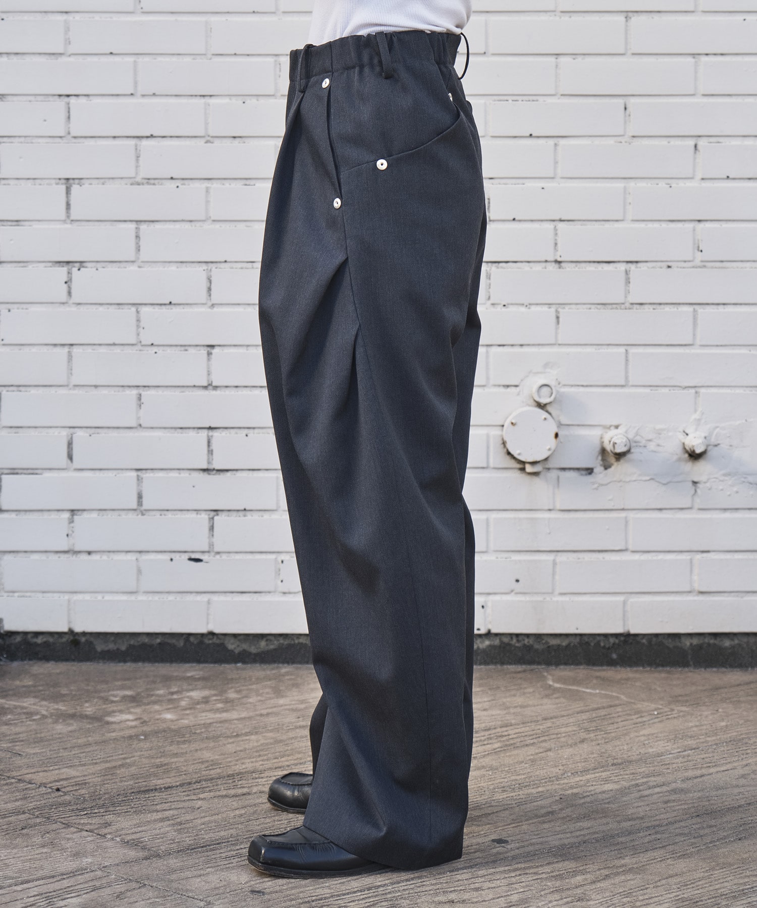 CURVE LEG TROUSERS GABA CONZ