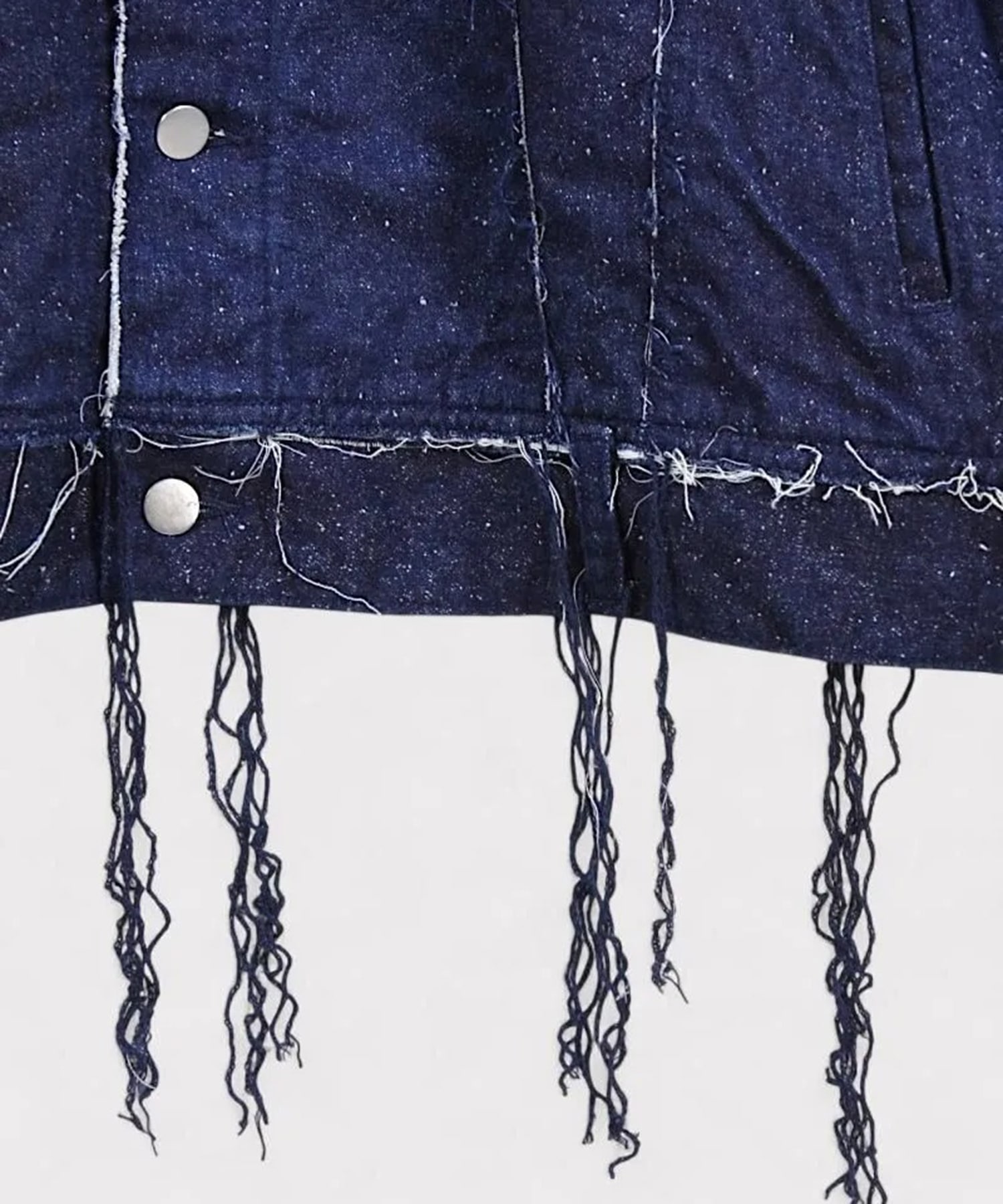 SILK DENIM JACKET Midorikawa