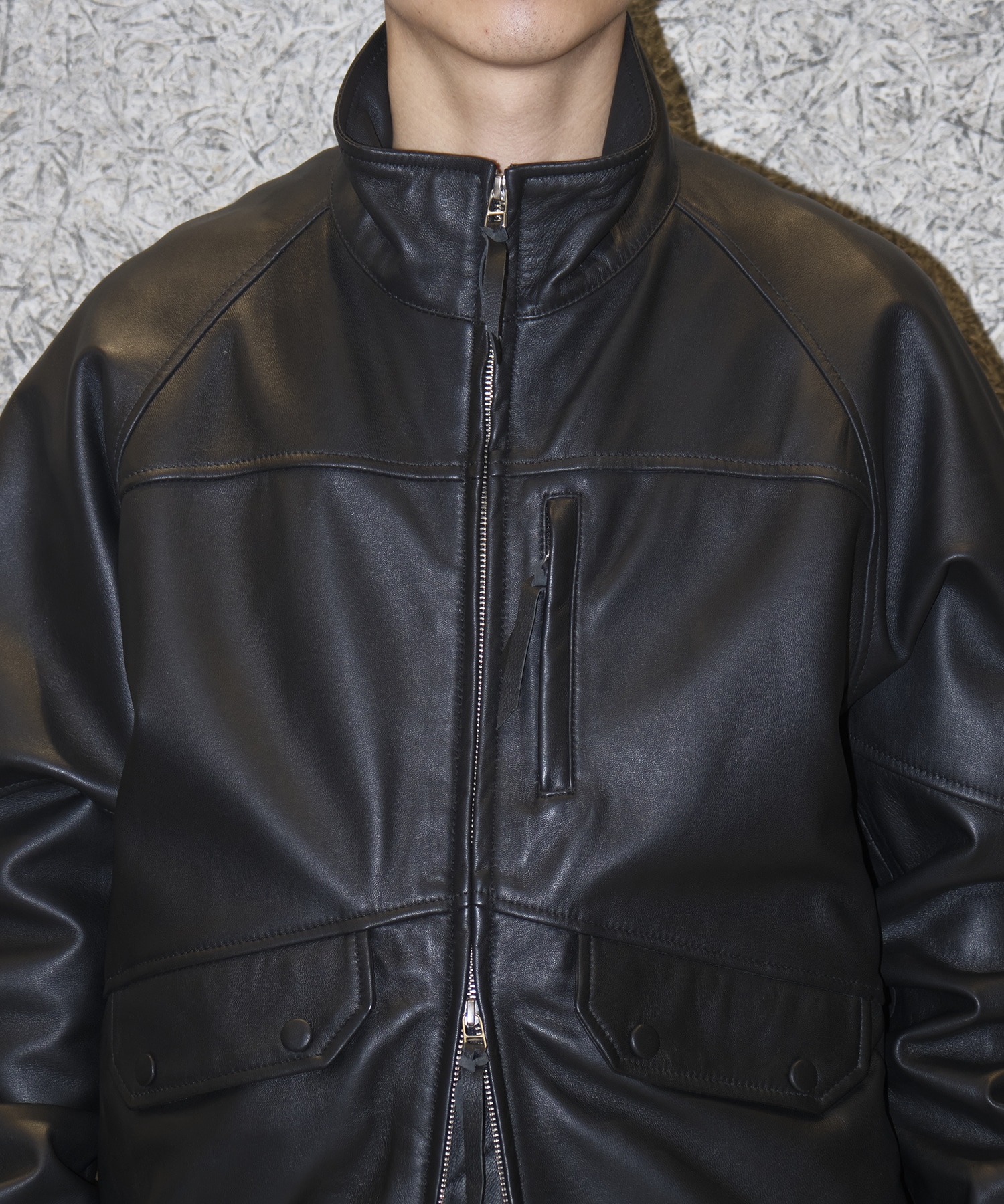HIGH NECK BLOUSON CCU