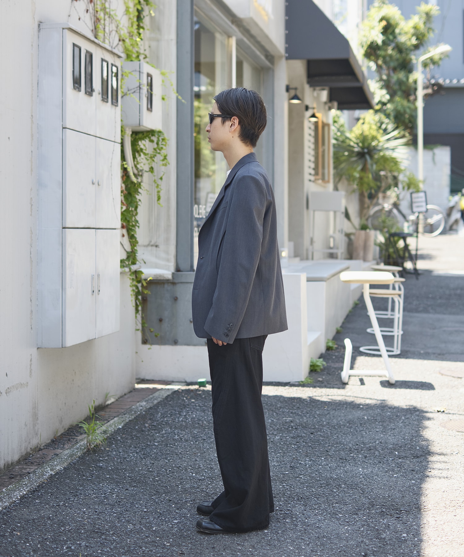 SINGLE-BREASTED BLAZER NVRFRGT