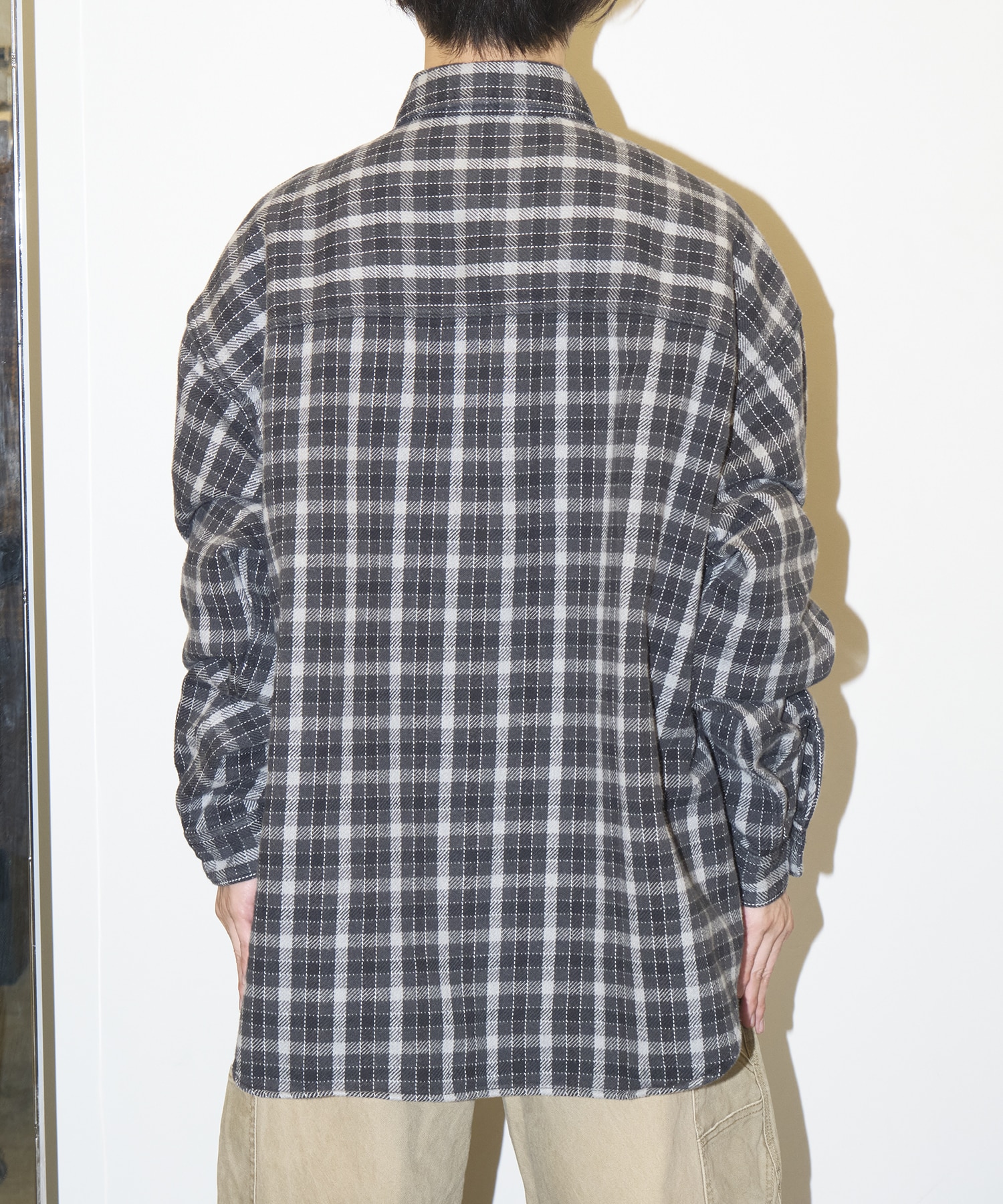 AD Processing Heavy Flannel Check L/S Shirt COOTIE PRODUCTIONS