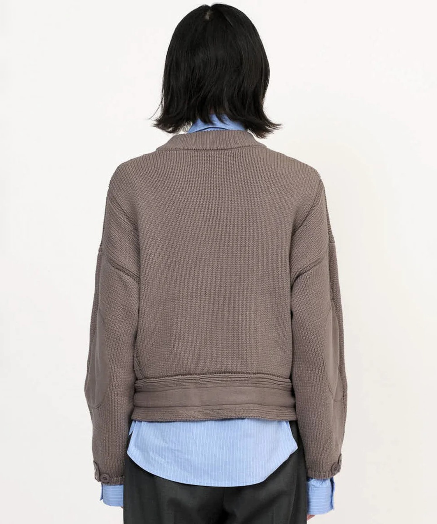 MOTORCYCLE KNIT JACKET GOAT ESSENCE