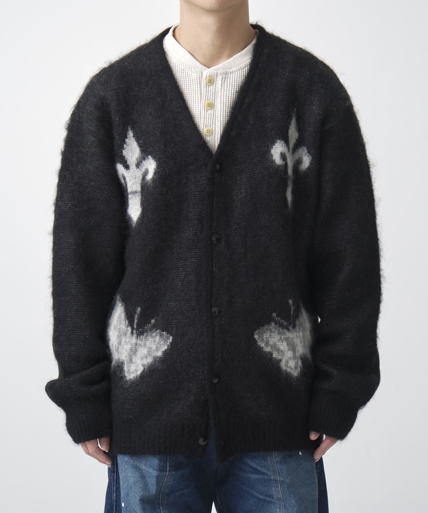 別注 Mohair Cardigan Needles