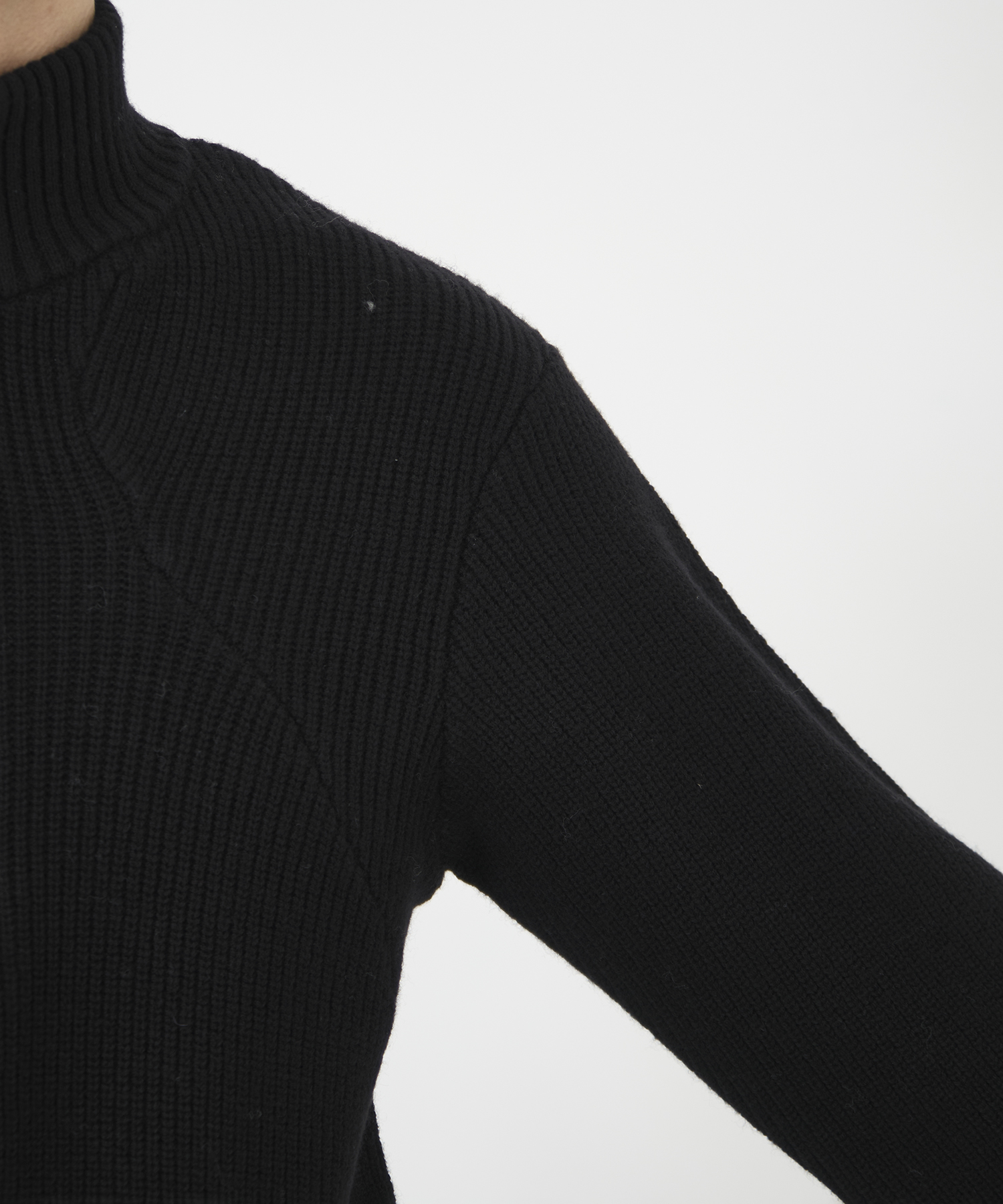 STAND FULL ZIP KNIT CONZ