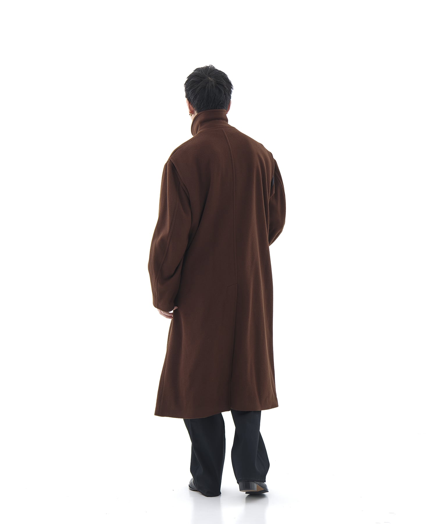 Bal Collar Wool Coat × CONZ MATSUFUJI