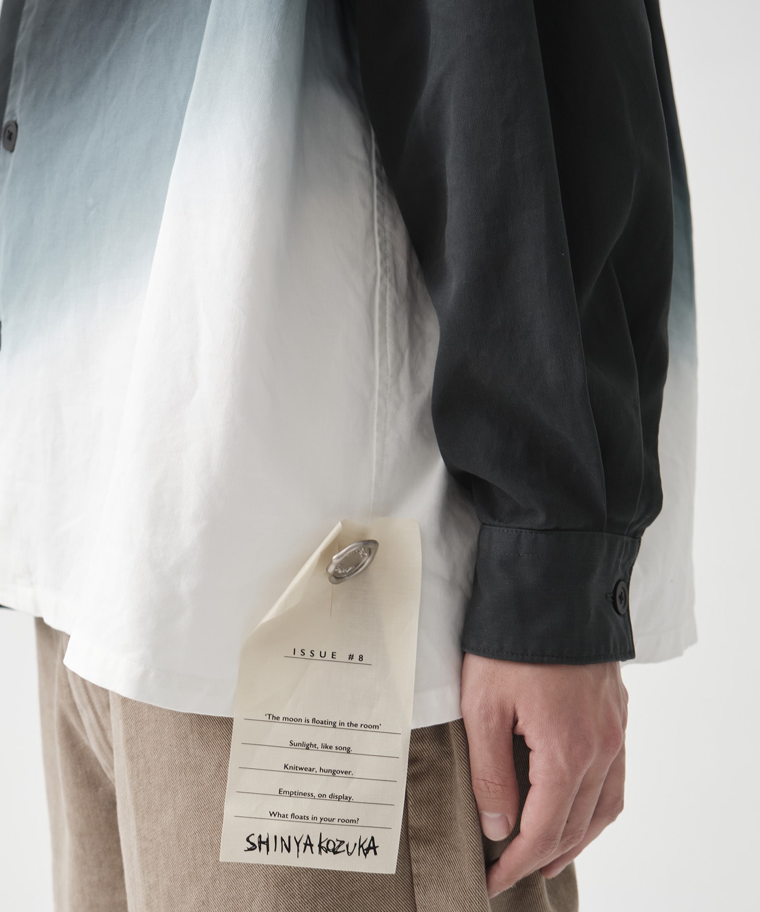 ROOMY SHIRT WITH THE DYE(ISSUE8) SHINYAKOZUKA