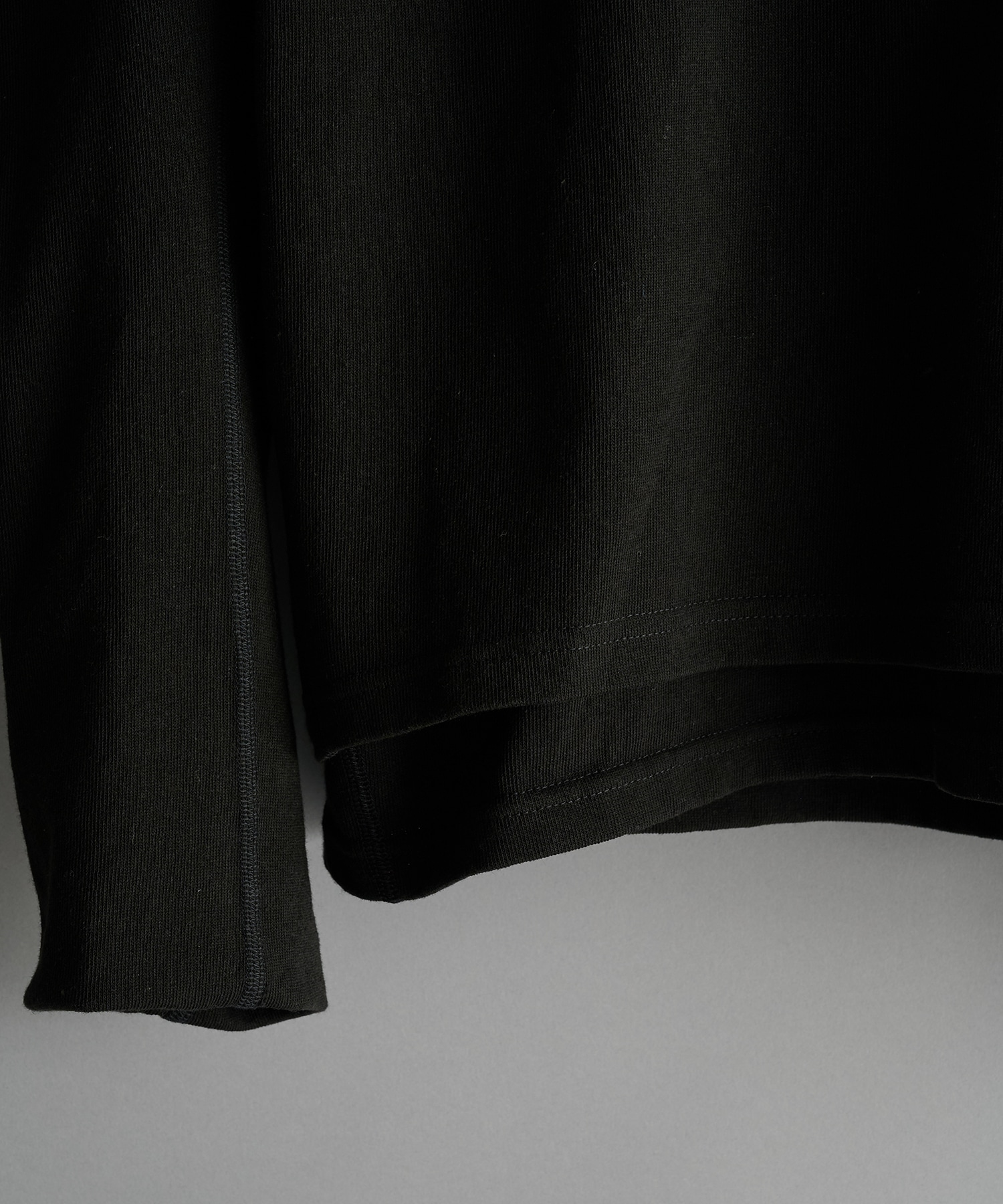 One Side Half Long Sleeve T-Shirts Cotton  OPPOSE DUALITY