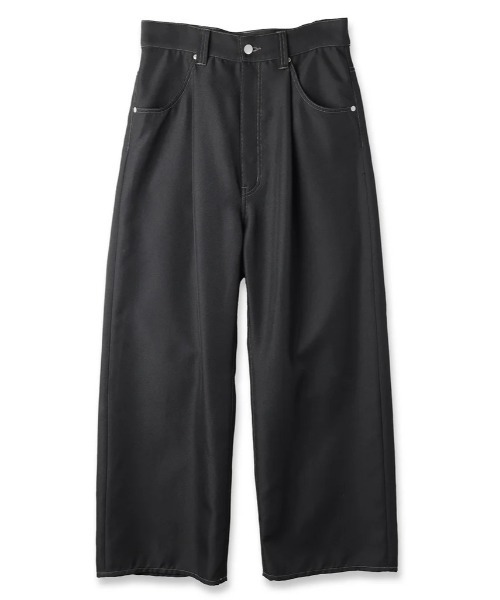 WIDE ONE TUCK STRAIGHT PANTS JieDa