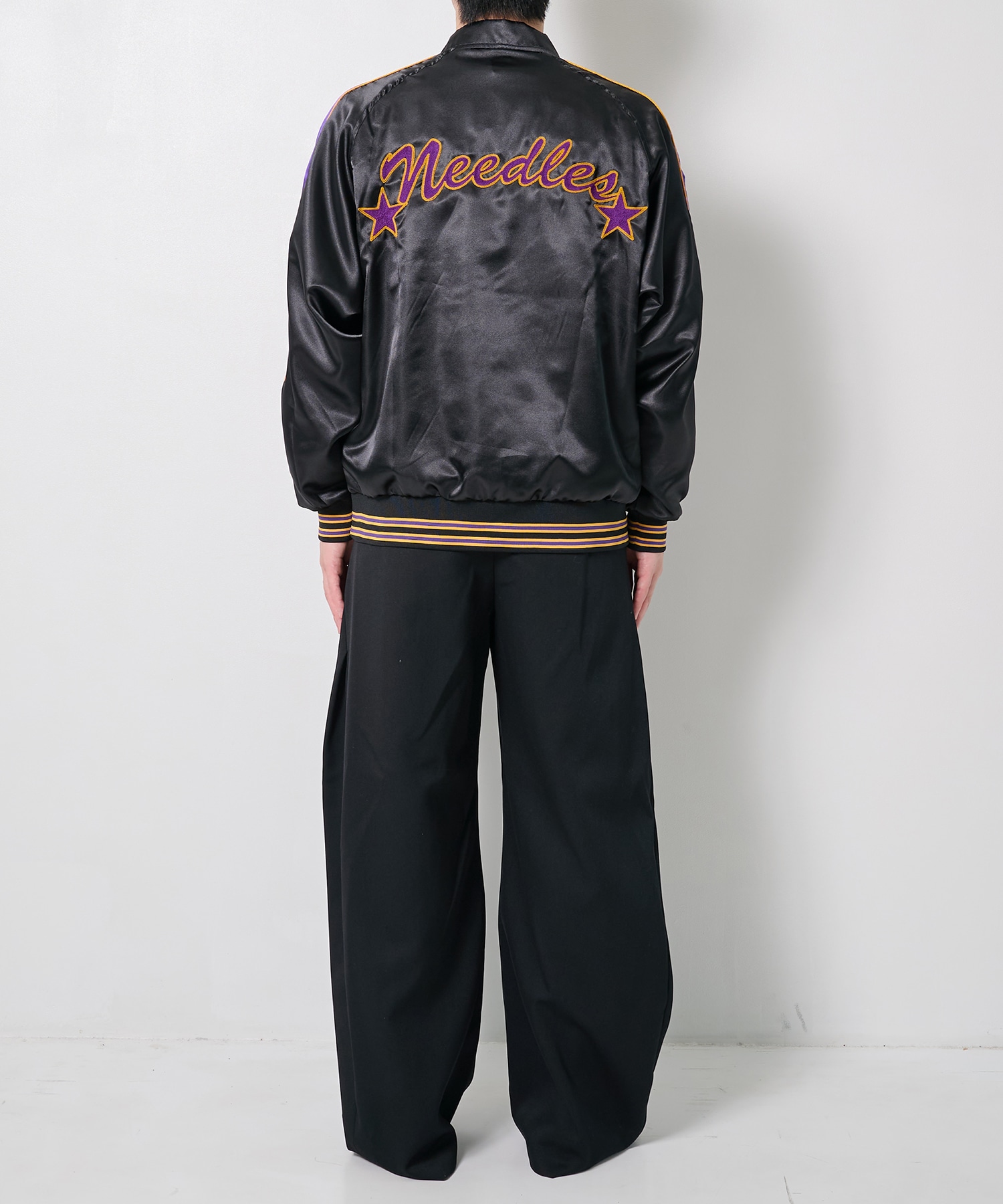 Stadium Jacket Poly Sateen Needles