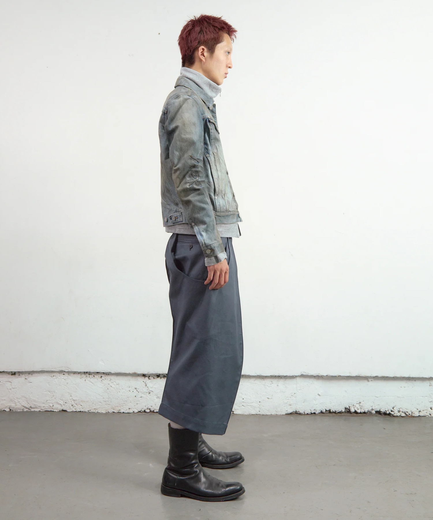 DENIM TRUCKER JACKET NVRFRGT