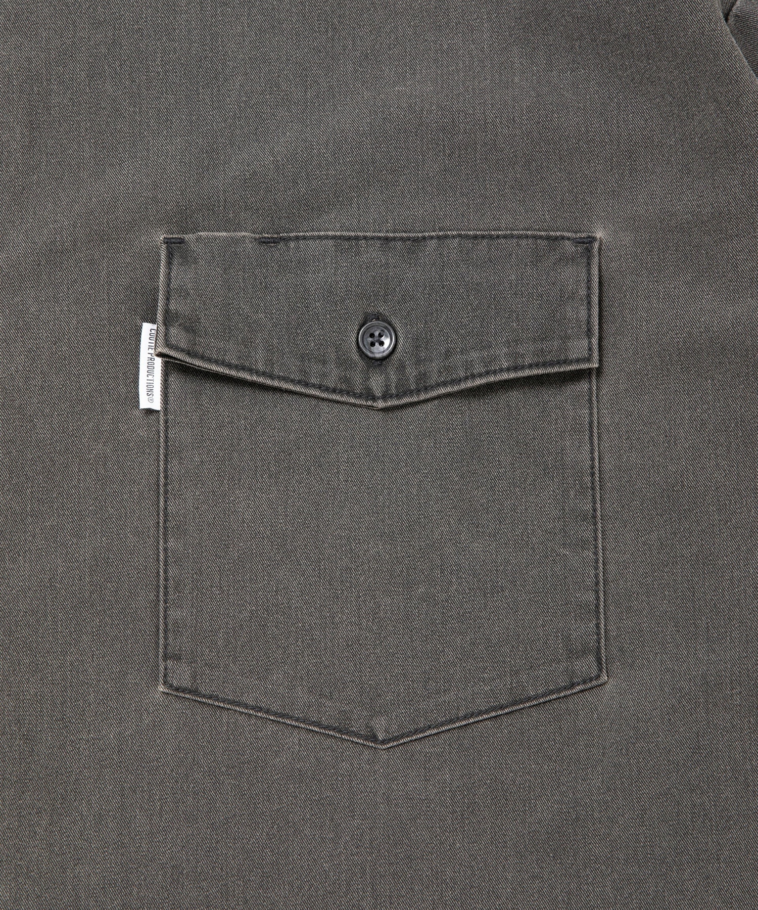 Pigment Coating T/R Twill L/S Work Shirt COOTIE PRODUCTIONS