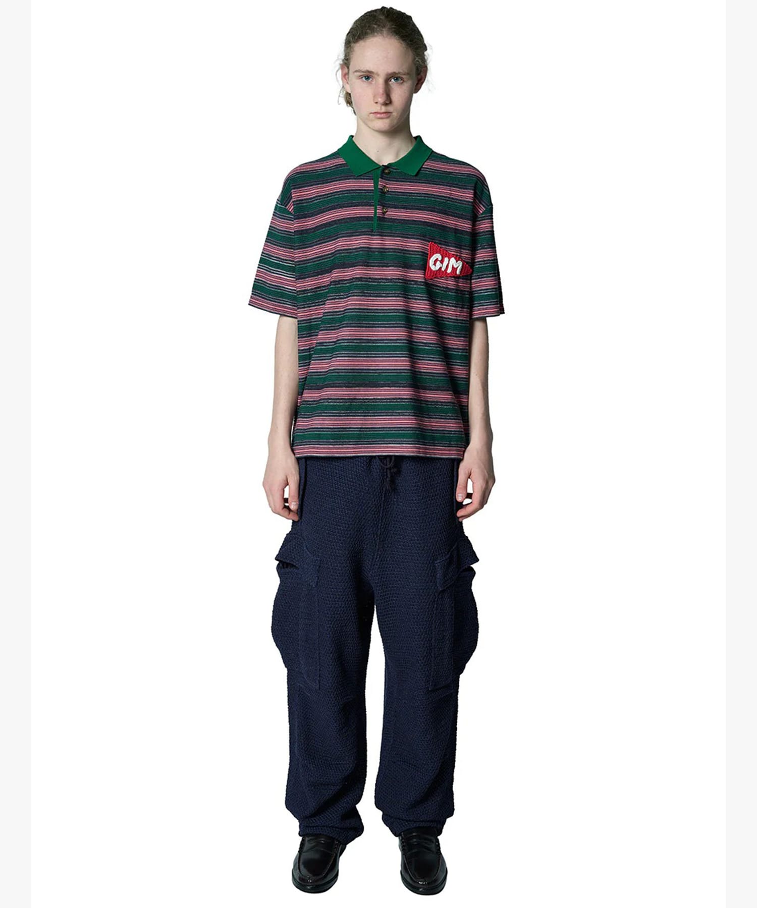 Border Knit Polo gim context