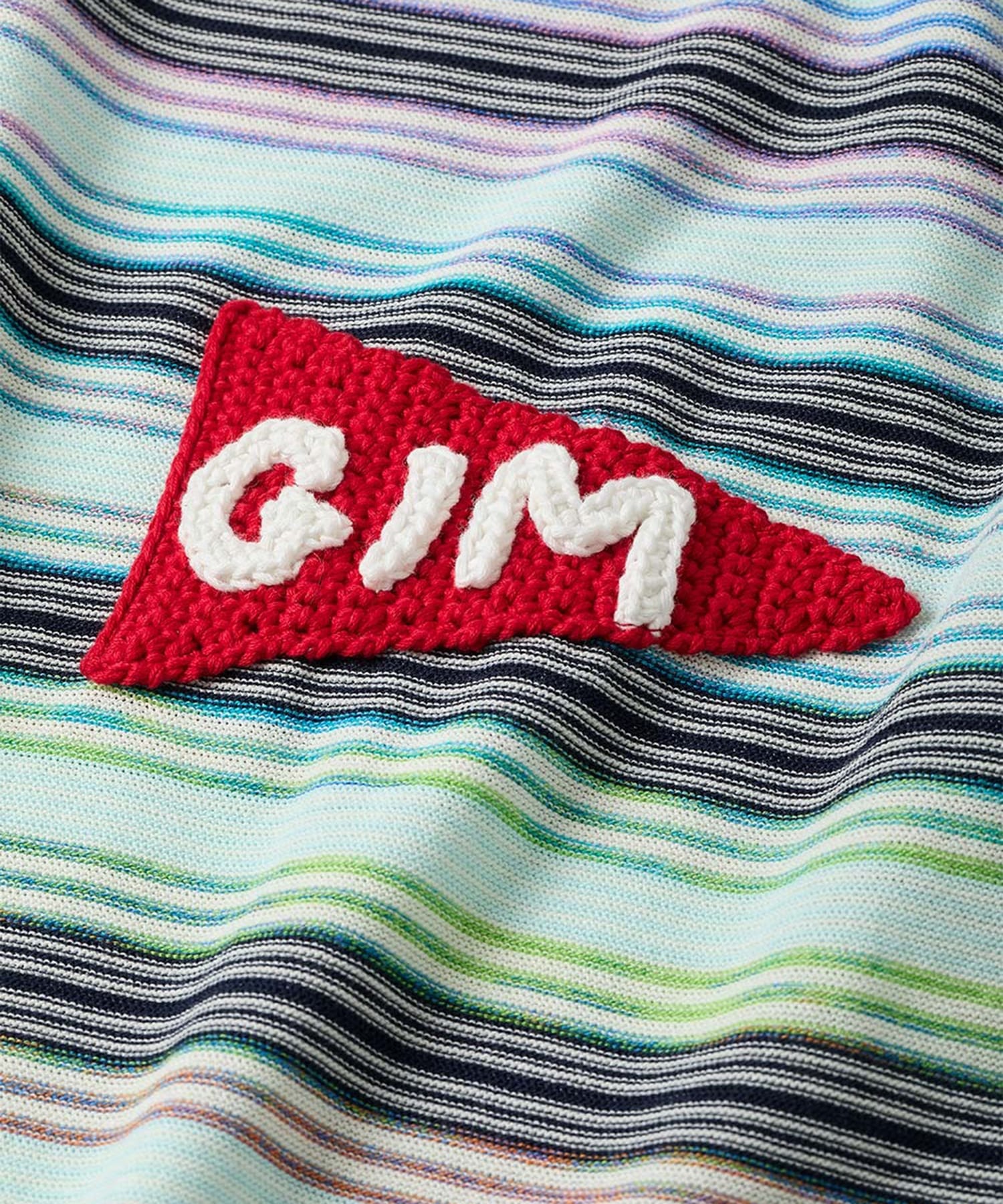 Border Knit Polo gim context