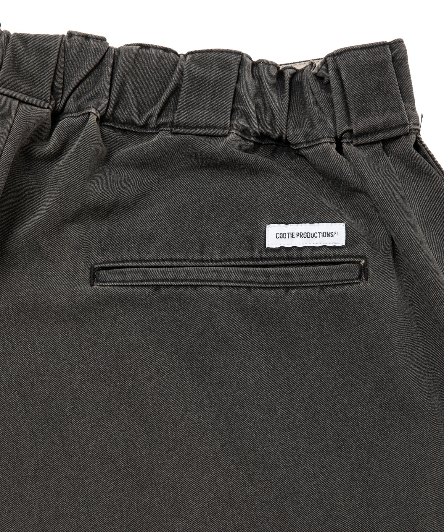 Pigment Coating T/R Twill Double Knee Work Trousers COOTIE PRODUCTIONS