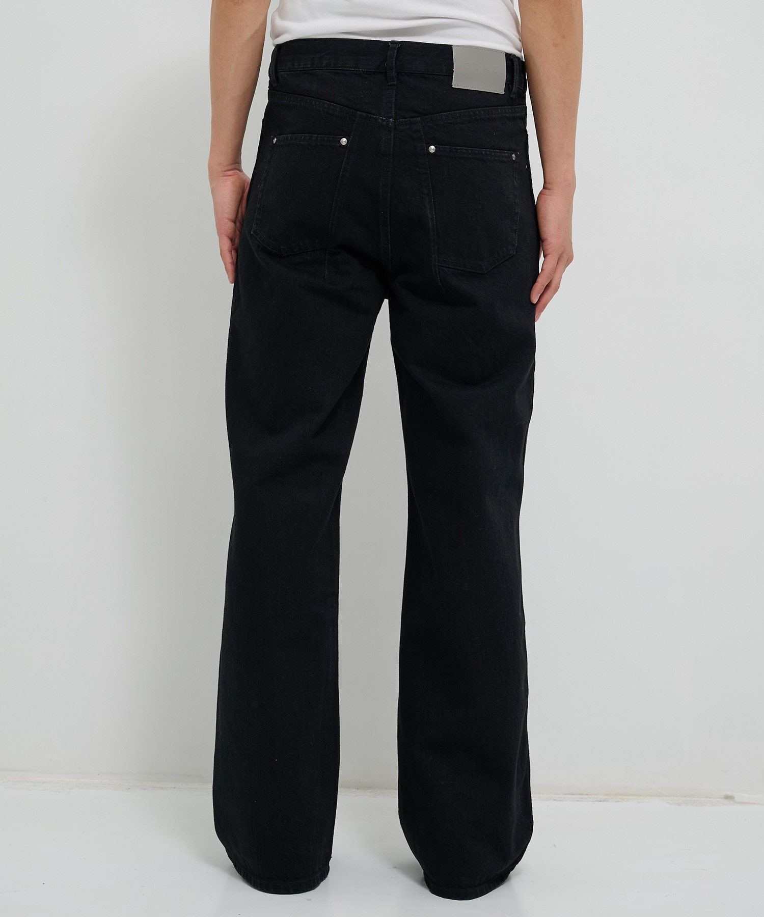 straight leg jeans black black CONZ