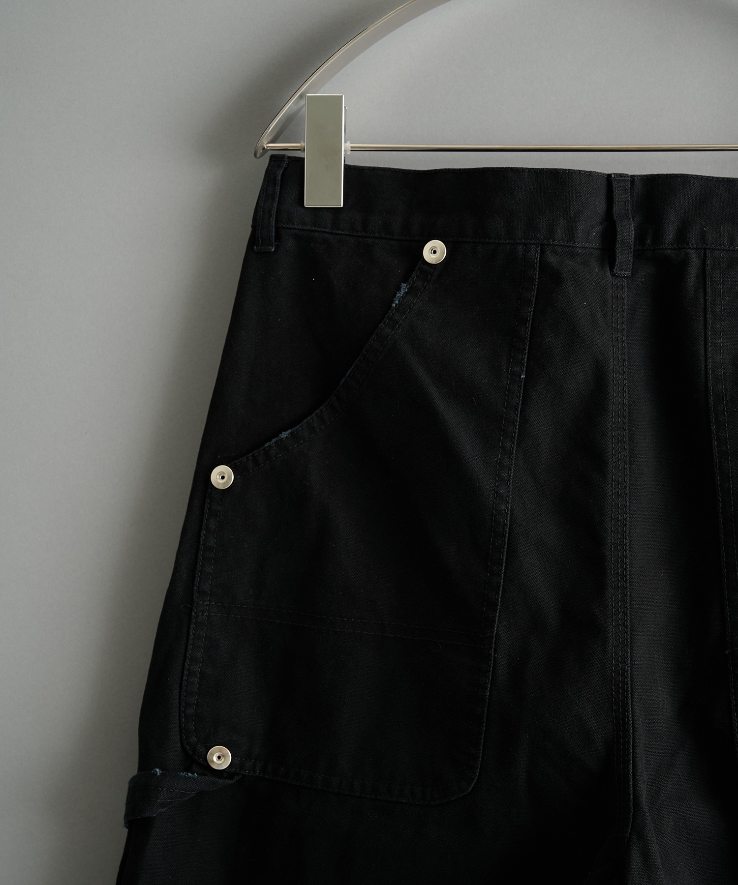 duck double knee curved leg pants CONZ
