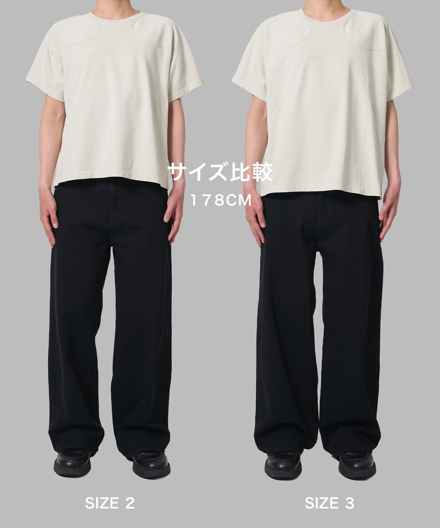panel short sleeve tee CONZ