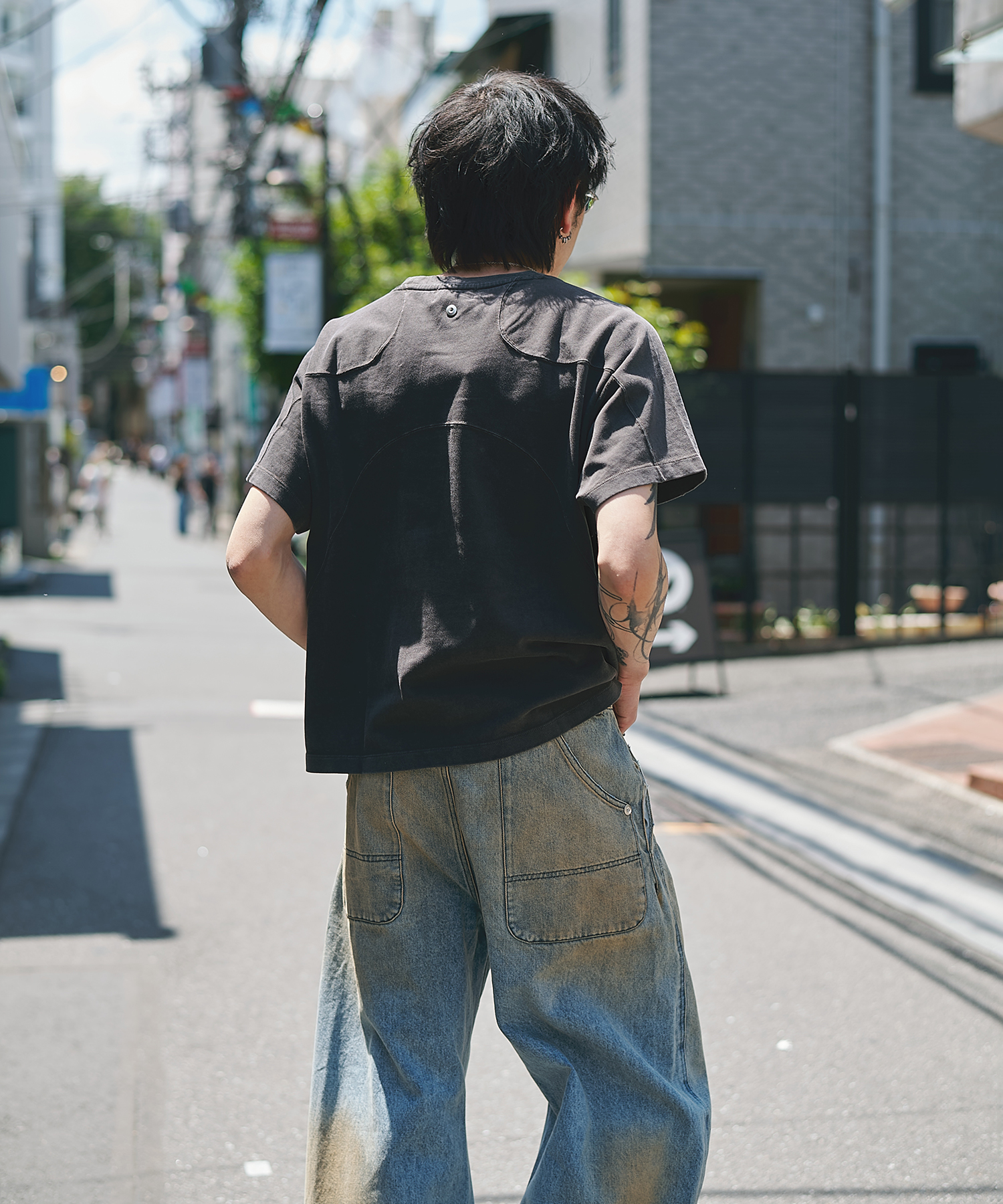 panel short sleeve tee CONZ