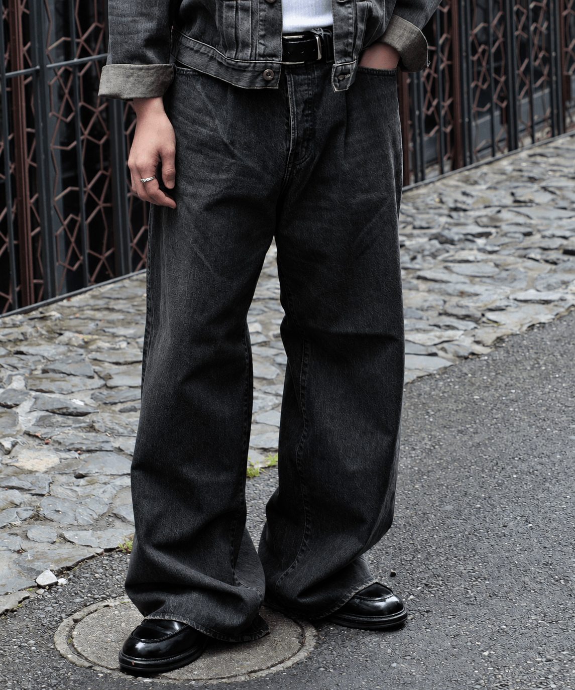 Wide Vintage Denim Pants DAIRIKU