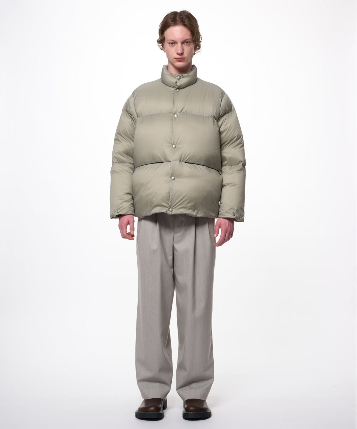 DOUBLE PLEATED MILITARY TROUSERS MARKAWARE/marka