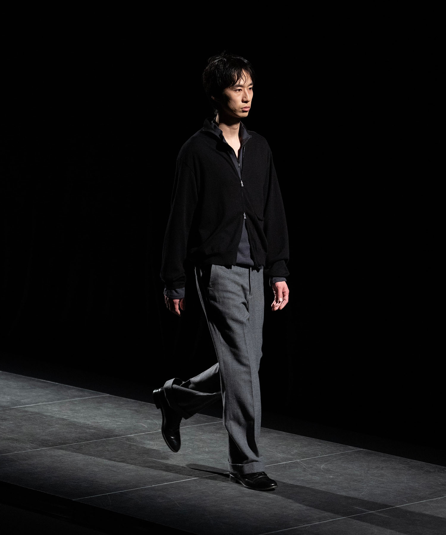 Wool Wide Trousers MATSUFUJI