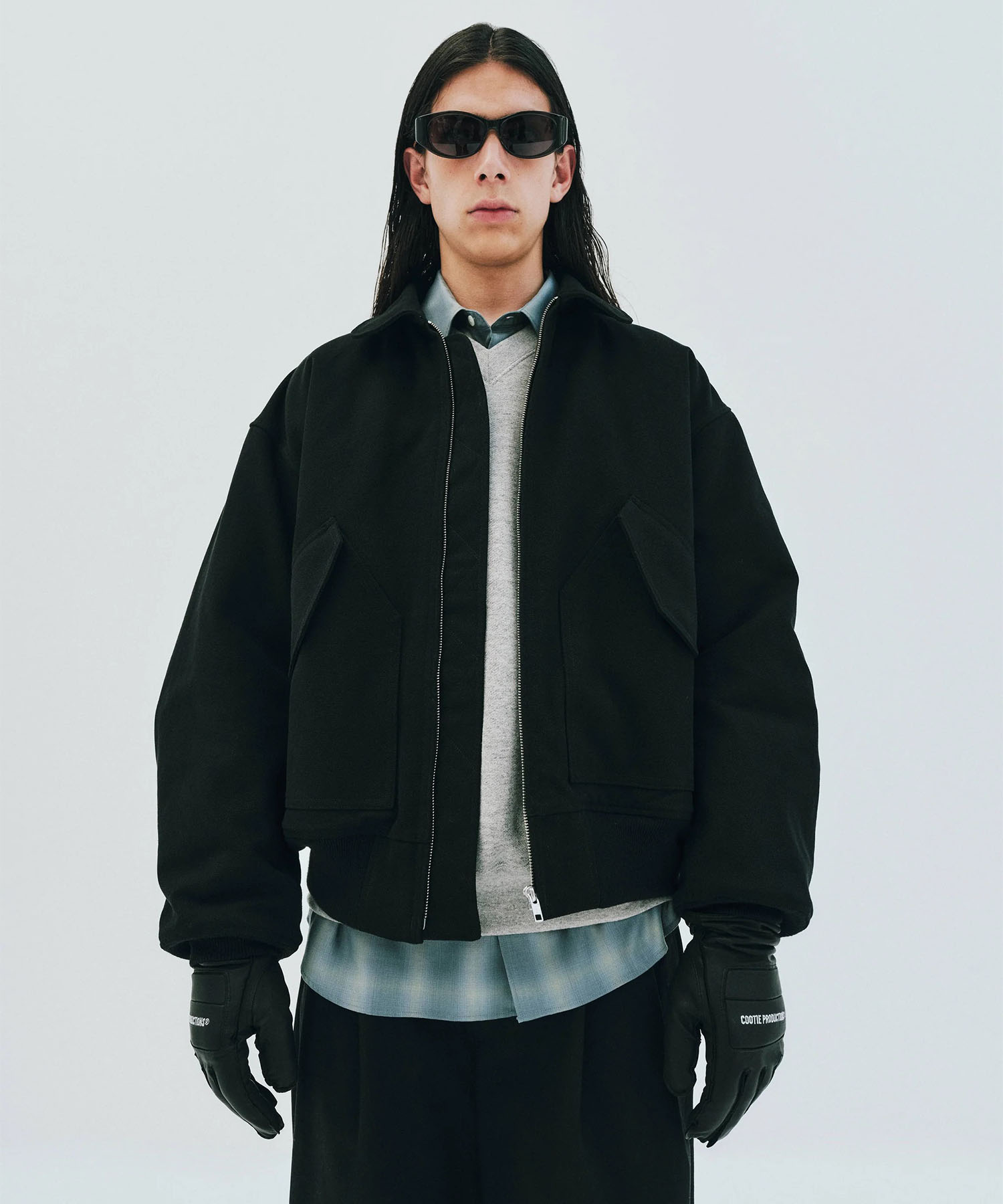 Nidom Cotton Duck Flight Jacket COOTIE PRODUCTIONS