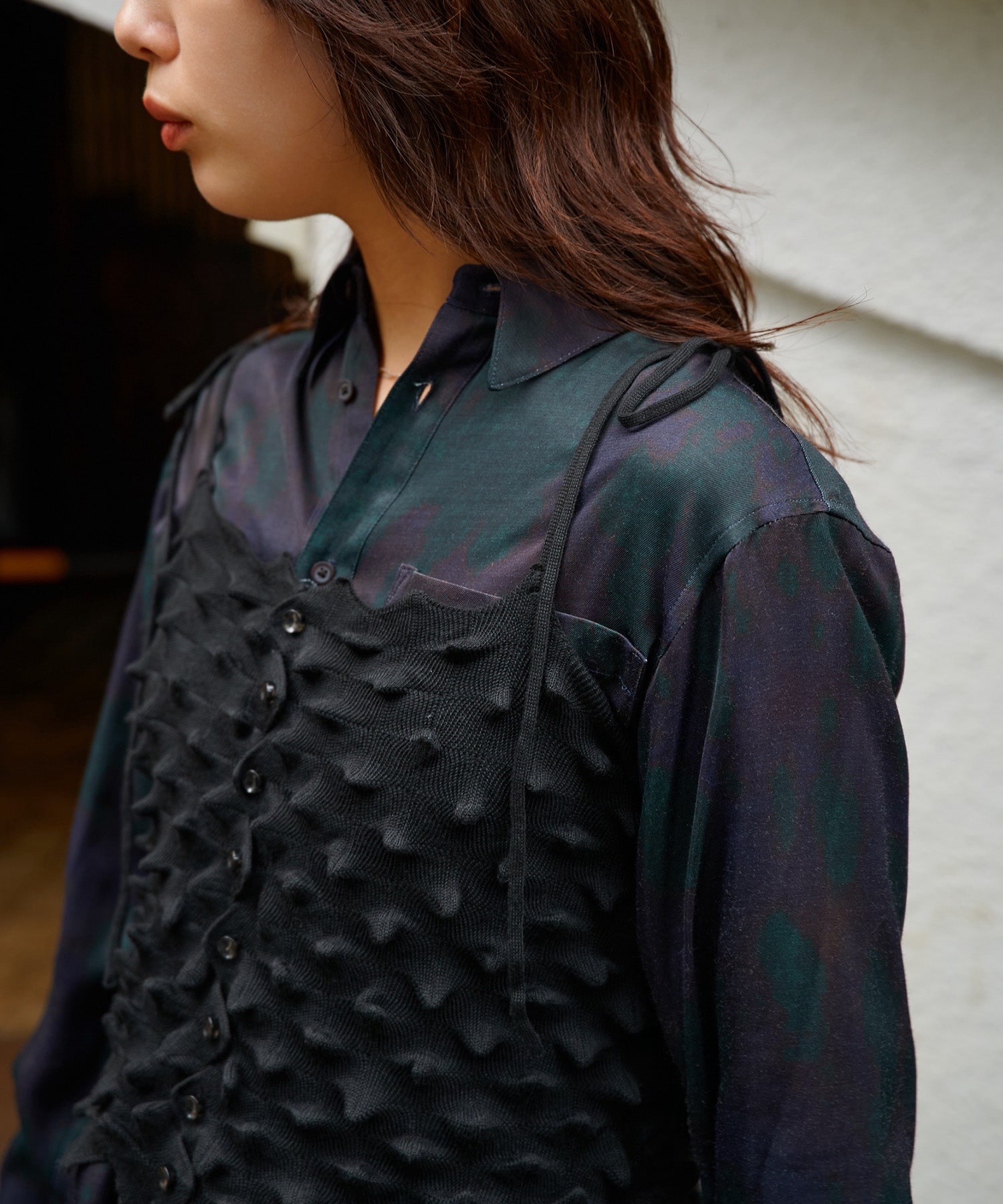 LAYER PATTERN PRINTED SHIRTS ANTHEM A