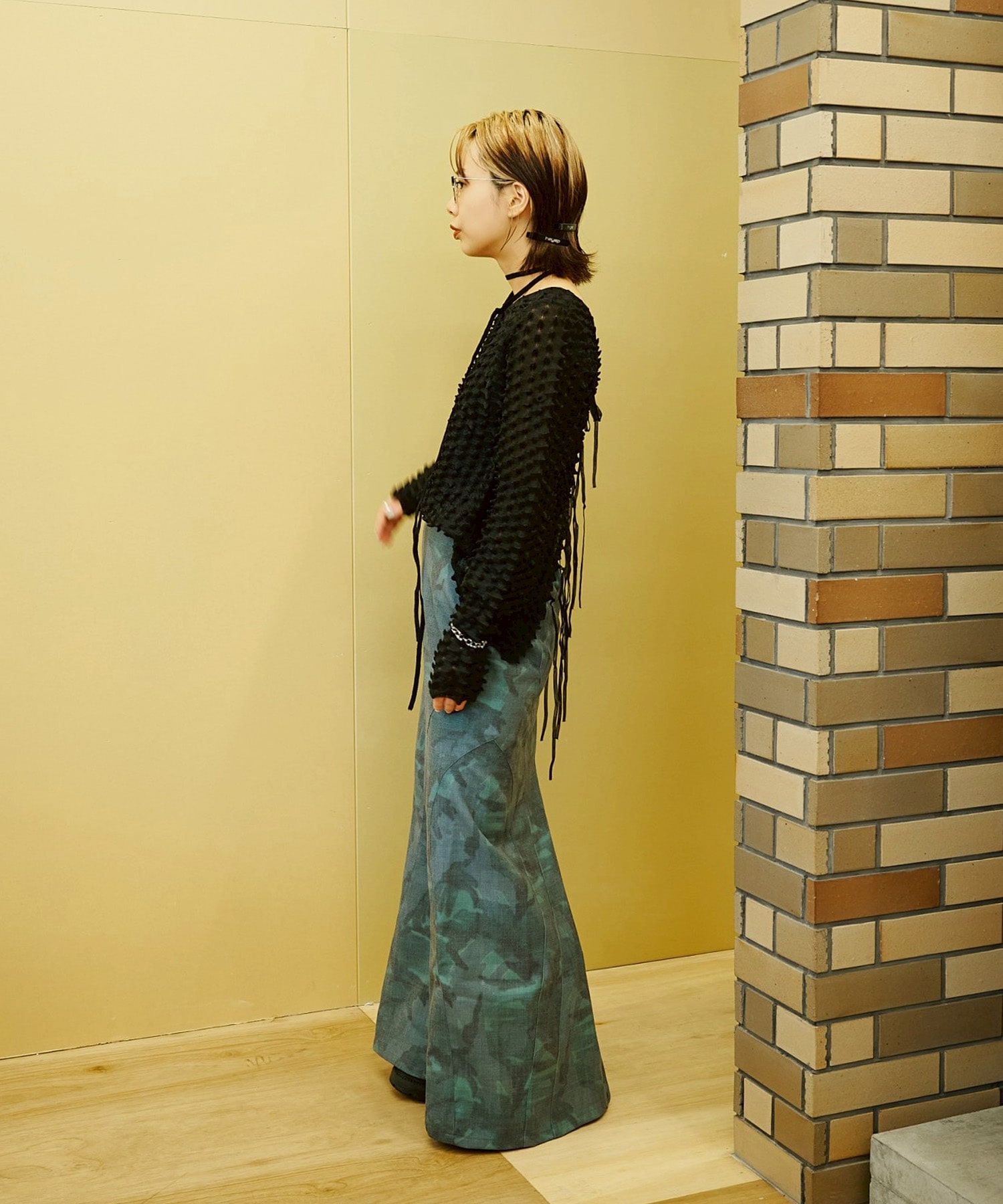 別注 durian sorbet 2way tops OPEN SESAME CLUB