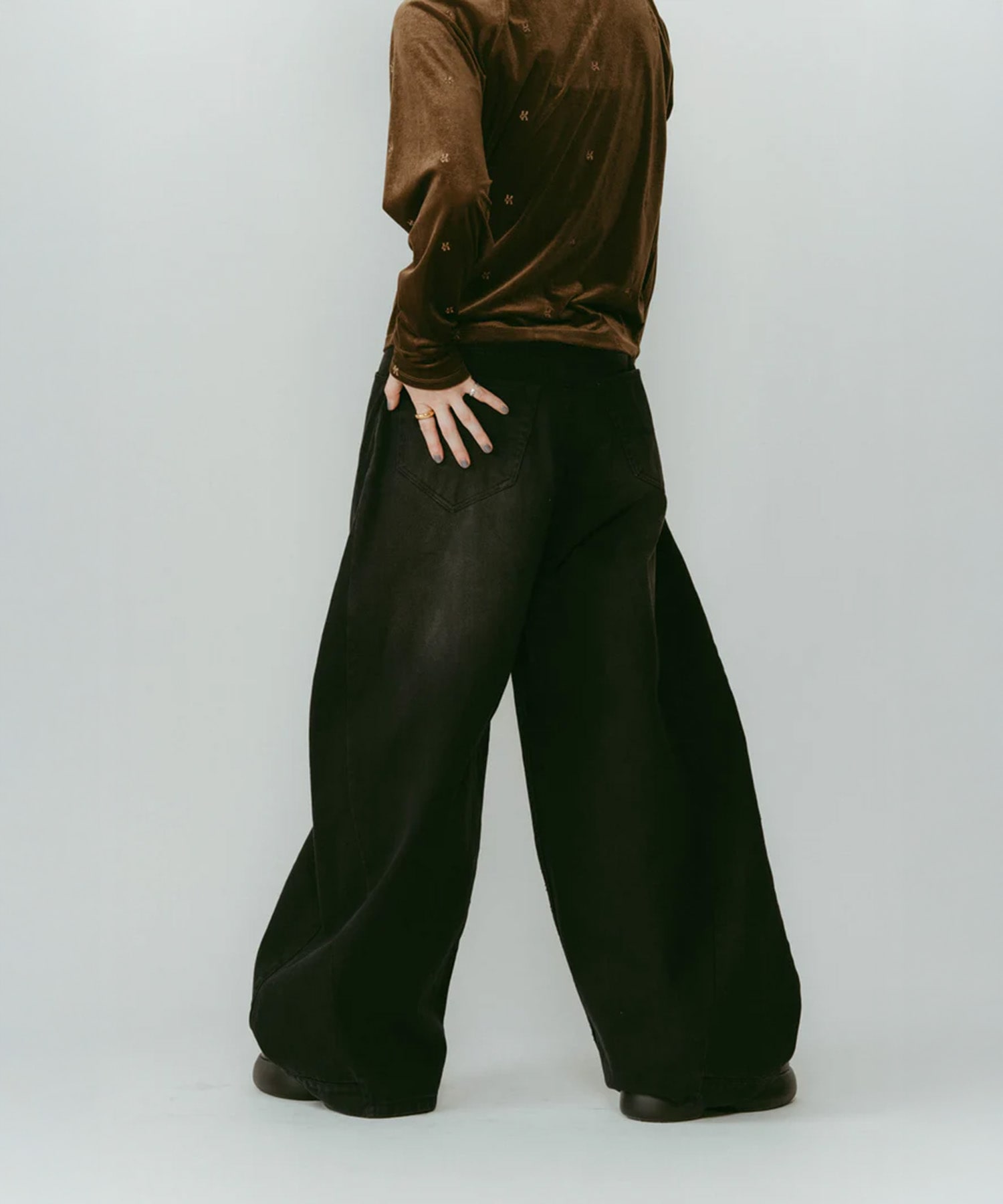 shirt wrap denim pants Knuth Marf