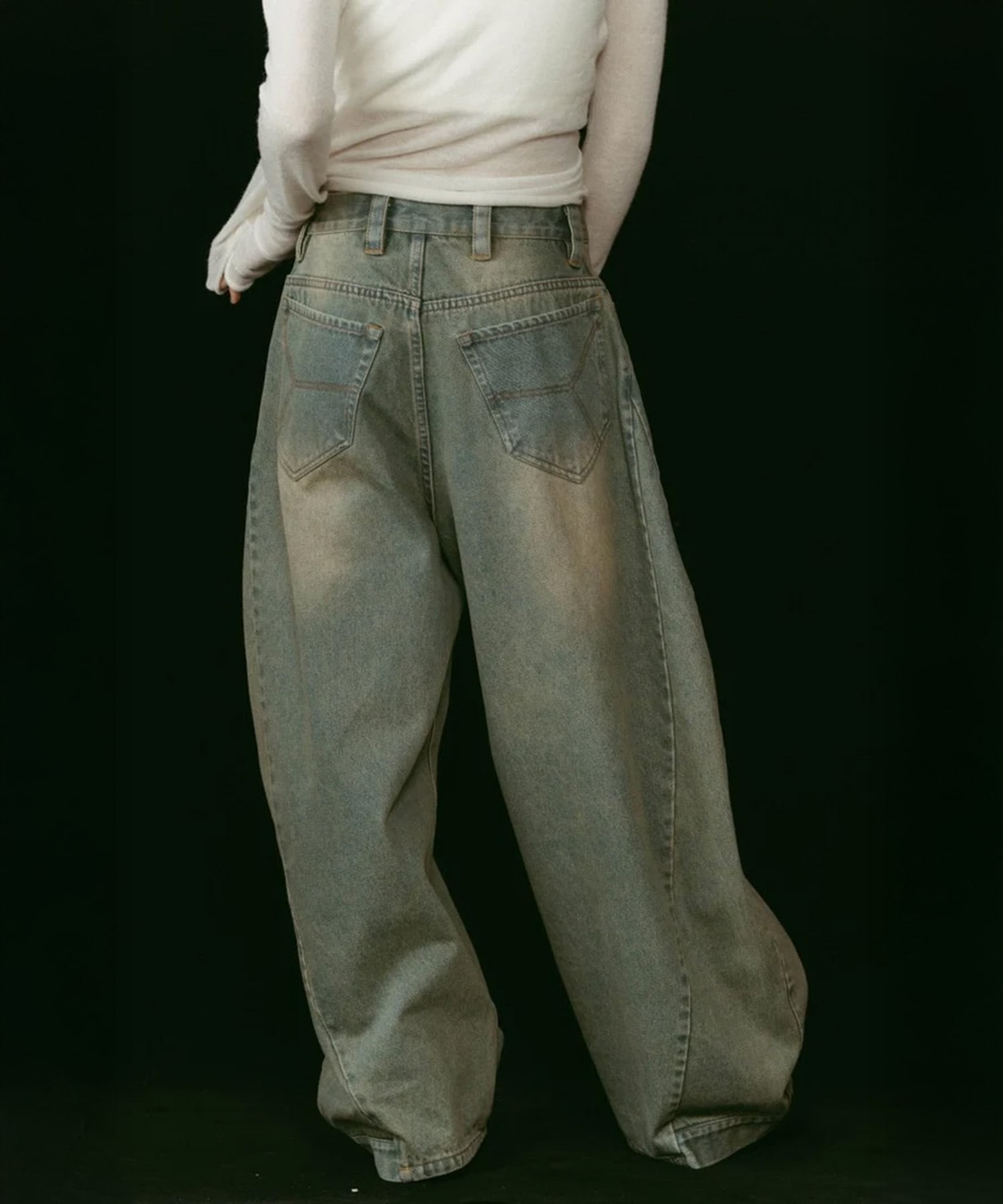 shirt wrap denim pants Knuth Marf