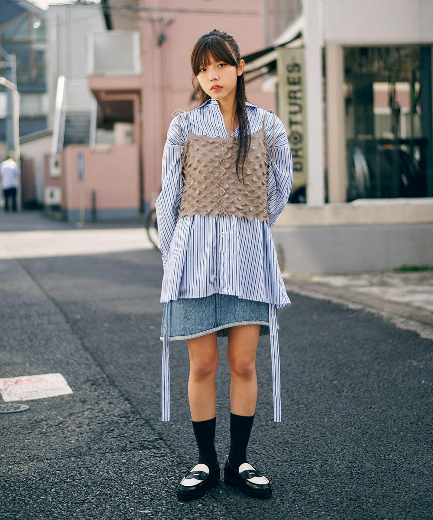 WAVE CUT SKIRT kotohayokozawa