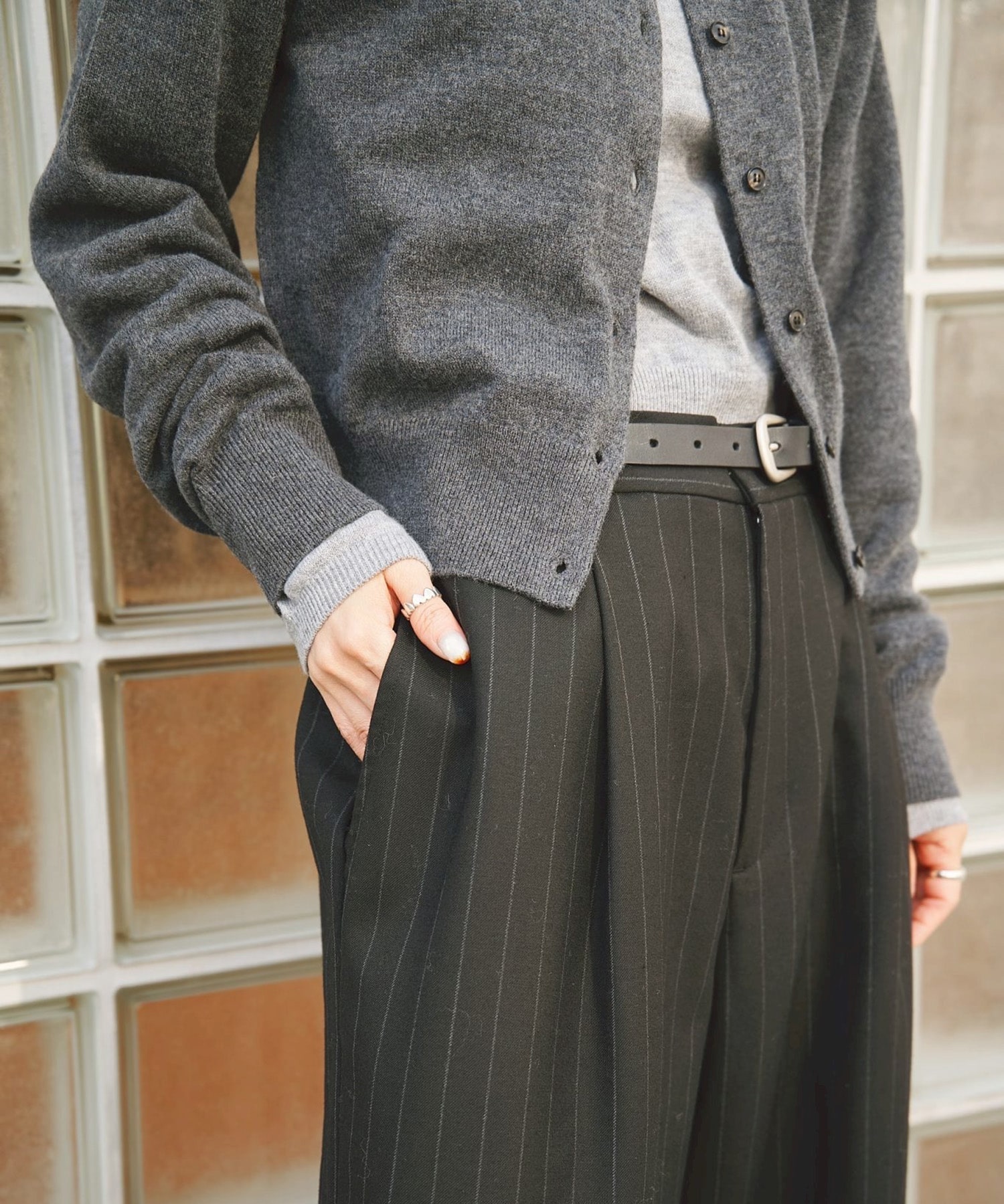 MERINO WOOL ENSEMBLE KNIT CONZ