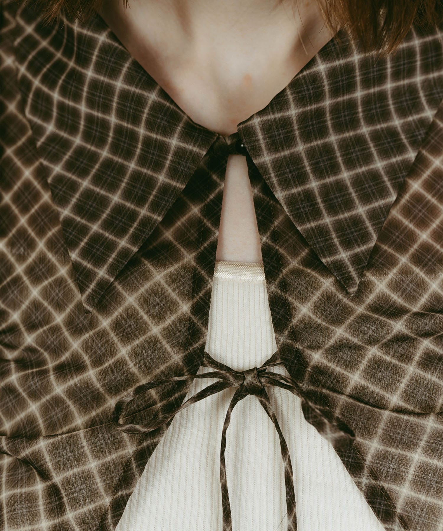 sheer collared blouse Knuth Marf