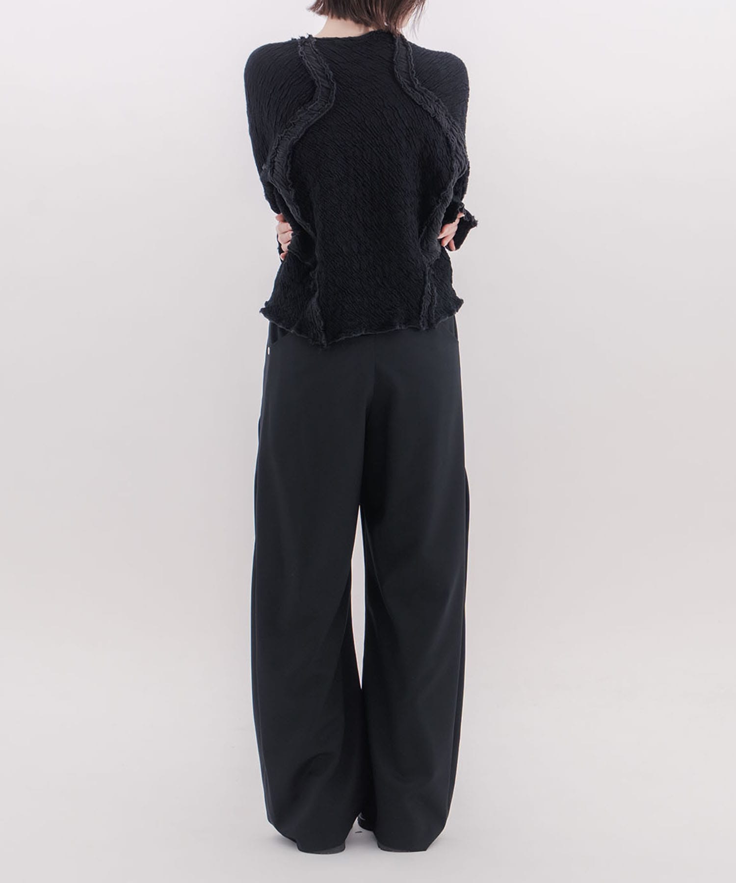 別注PANELED LONG SLEEVE NVRFRGT
