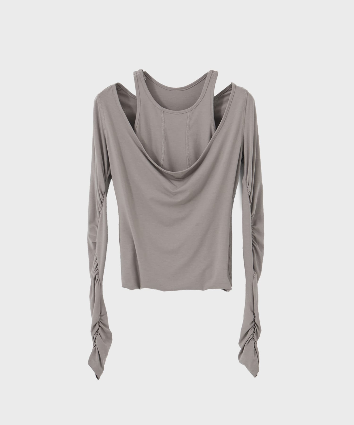 layered long sleeve top CONZ