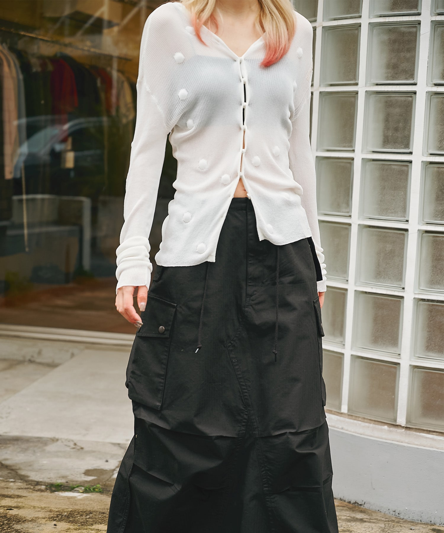 snap orbit cardigan mukcyen