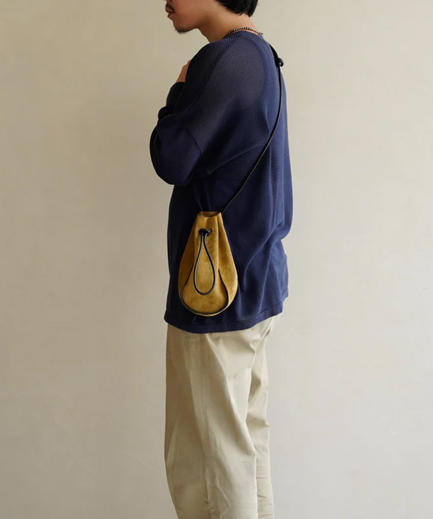 HERRIE KINCHAKU POUCH - GPM / MOSSA LD N ITTI