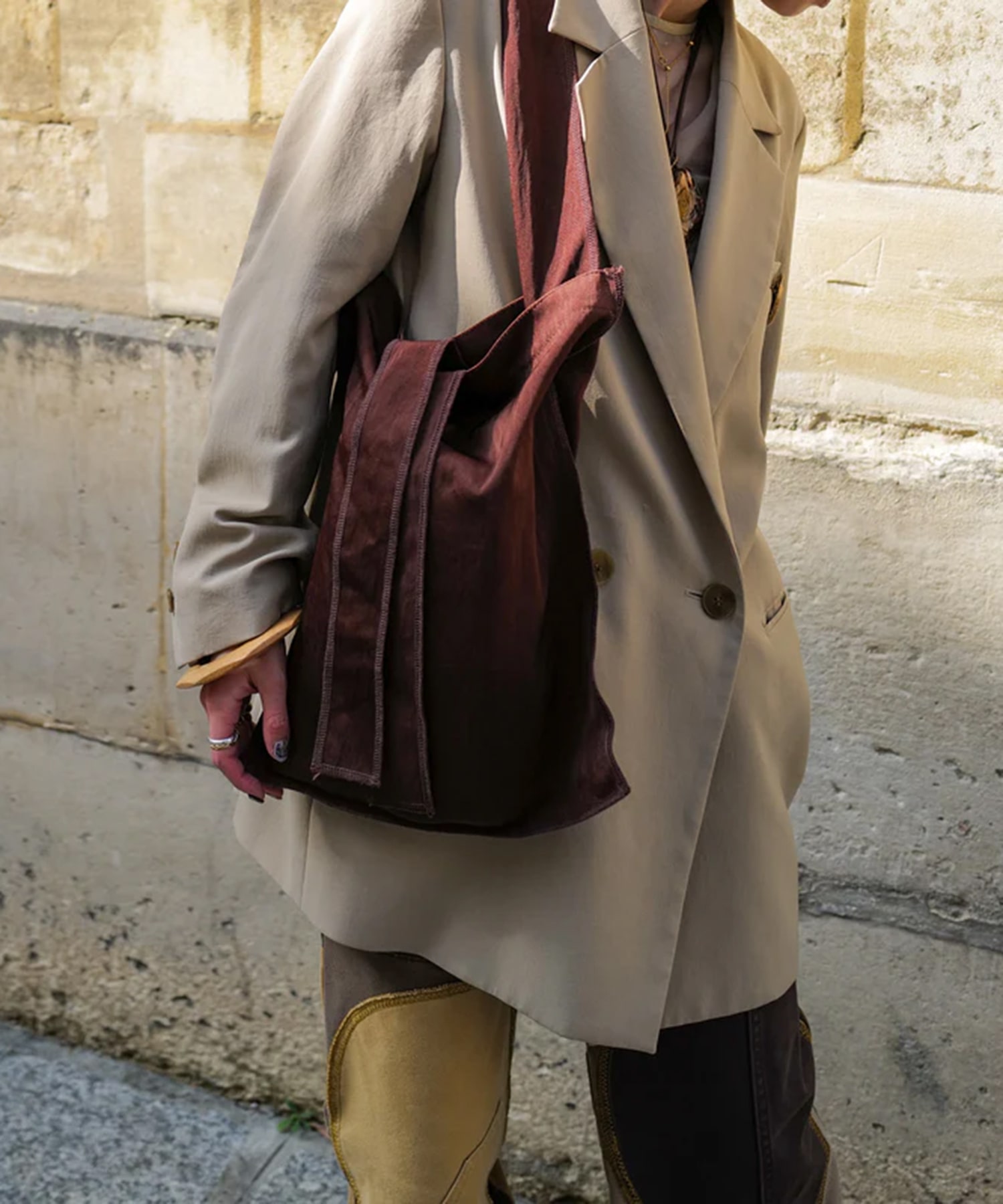 MARY INSIDE OUT TOTE - M / CERATO BRIGHT ITTI