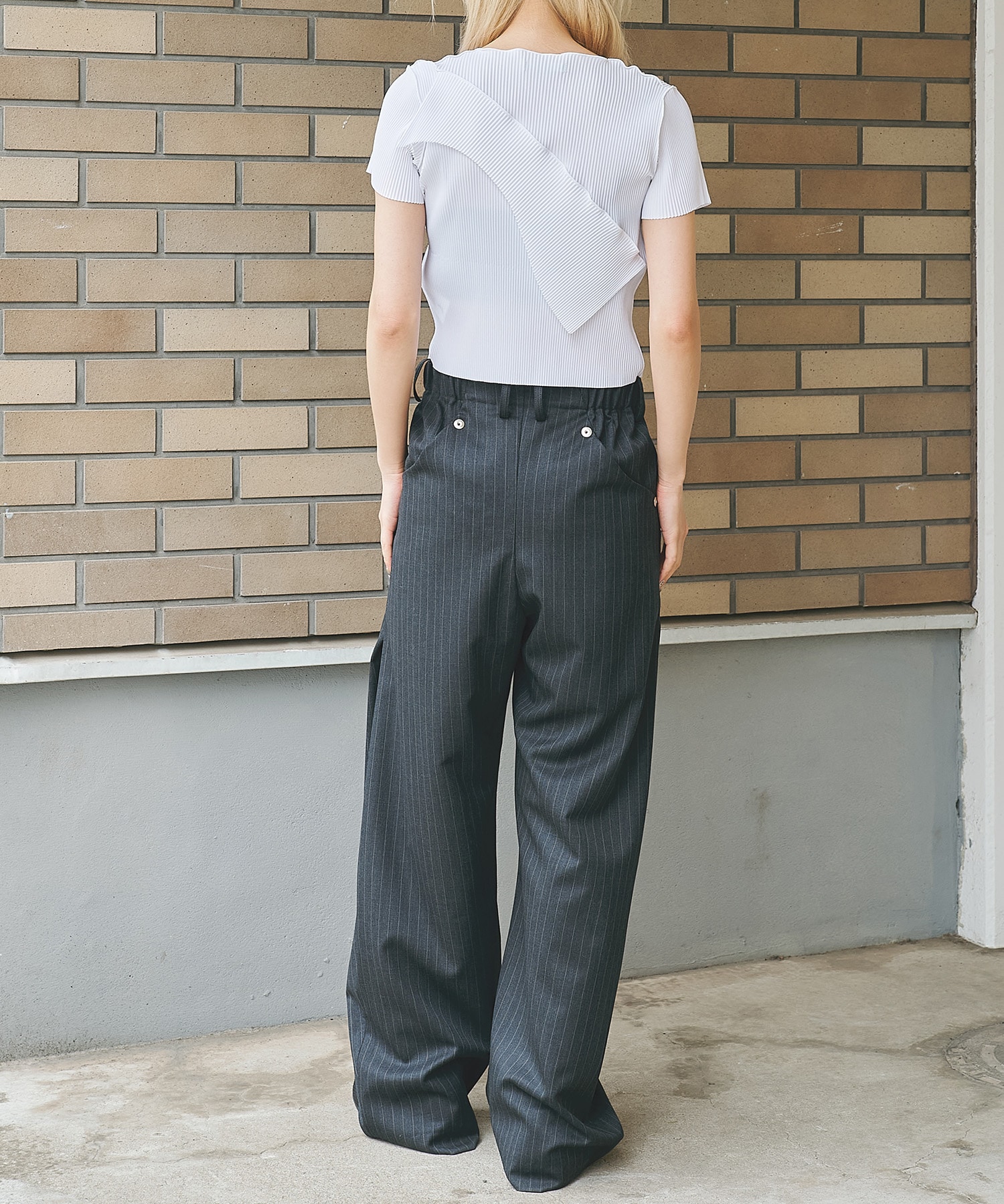 TODO WAVE TINY TOP SHORT SLEEVE kotohayokozawa