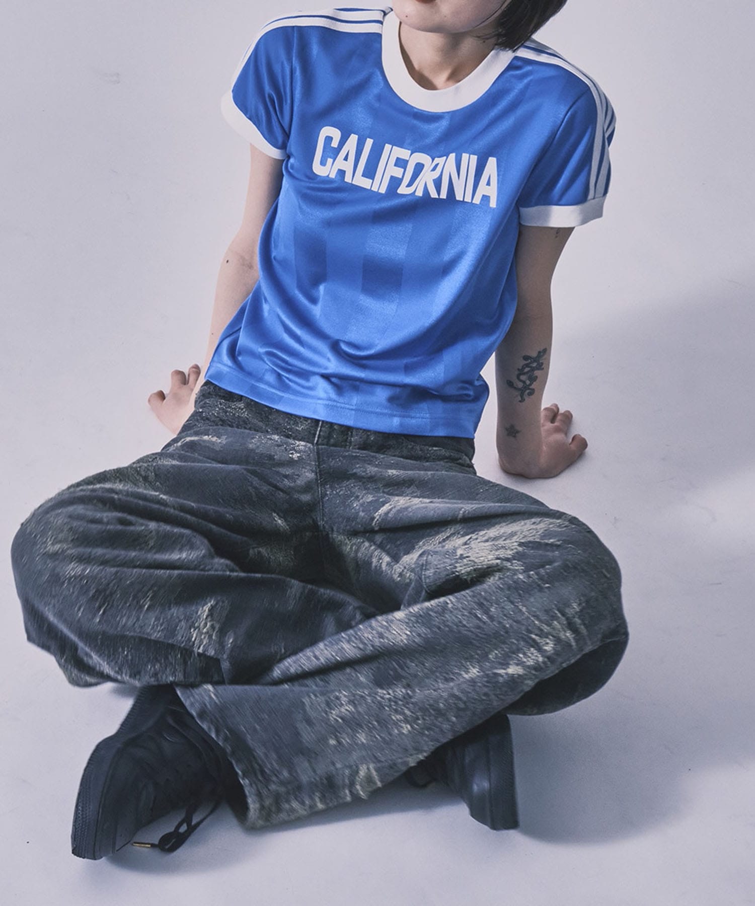 Stripe Uniform T-Shirt INSCRIRE