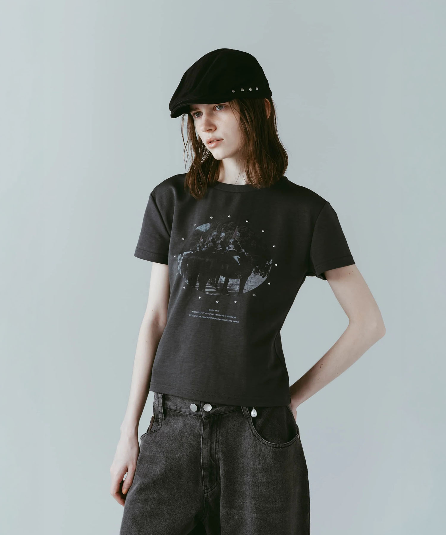 studded compact tee Knuth Marf