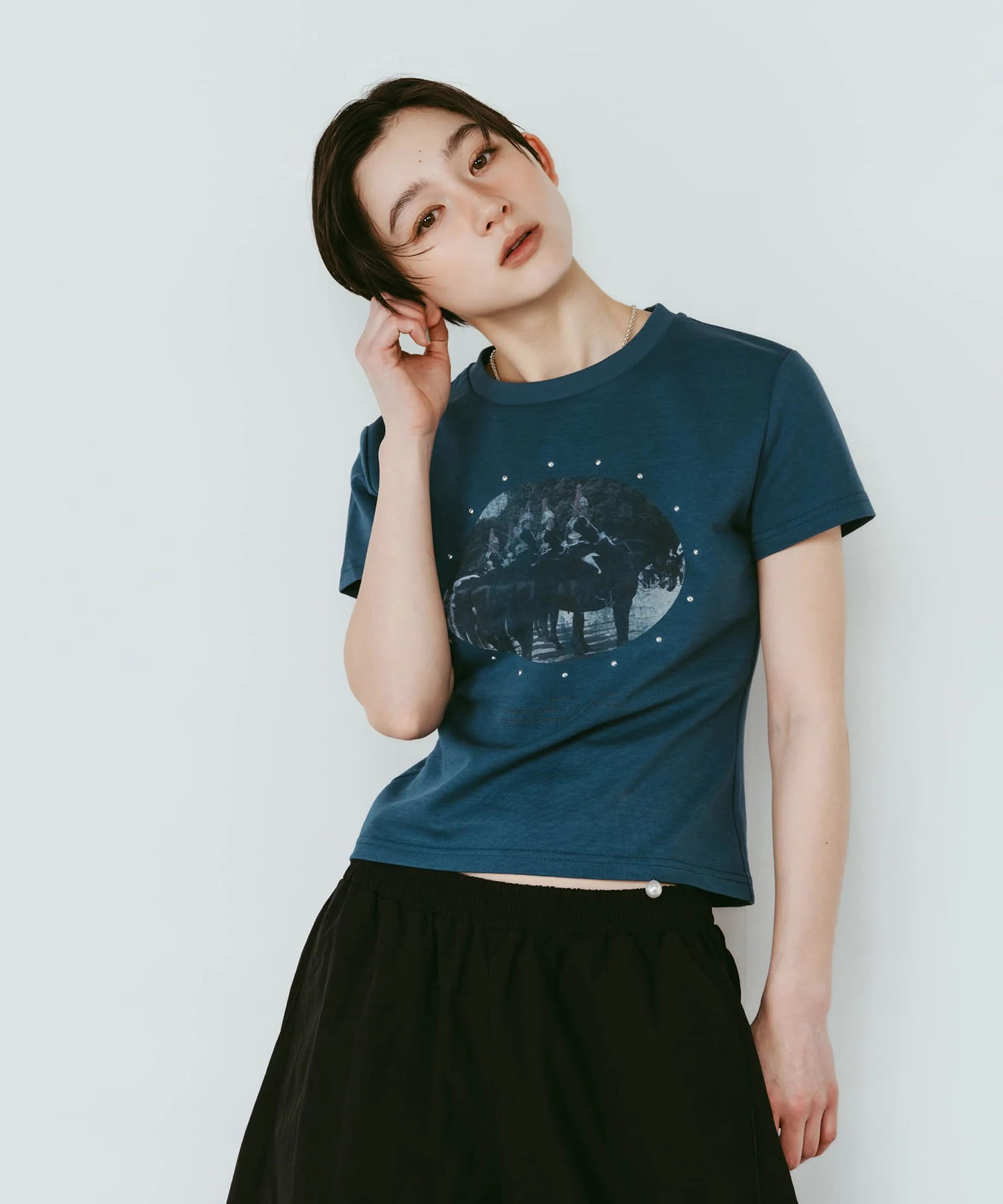 studded compact tee Knuth Marf