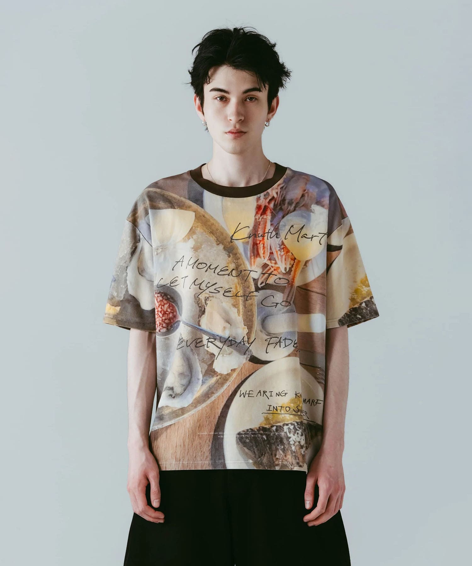oyster graphic tee(unisex)/oyster Knuth Marf