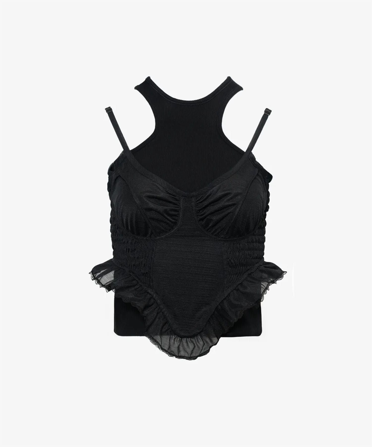 INVERSE LAYERED TOP POOLDE
